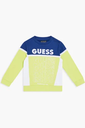 Guess French Terry Brush Active Top for Boys | The Deal Outlet