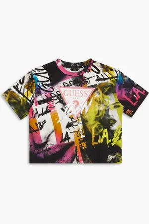 Guess Stretch Jersey T-shirt for Girls | The Deal Outlet