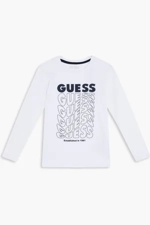 Guess Mid Organic Stream Jersey T-shirt for Boys | The Deal Outlet