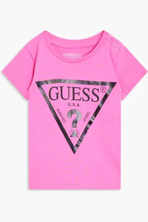 Guess Logo Crew Neck Tshirt for Girls | The Deal Outlet