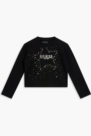 Guess Full Sleeve Designer T-shirt for Girls | The Deal Outlet