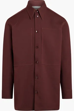 Jil Sander Recycled Gabardine Shirt for Men | The Deal Outlet