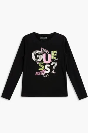 Guess Semi Organic Jersey T-shirt for Girls | The Deal Outlet