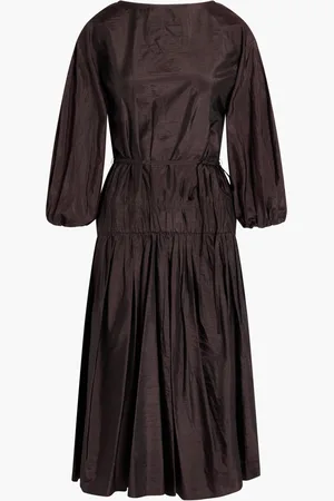 Jil Sander Boat Neck Midi Dress for Women | The Deal Outlet