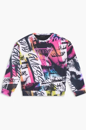 Guess Stretchable Active Scuba Top for Girls | The Deal Outlet