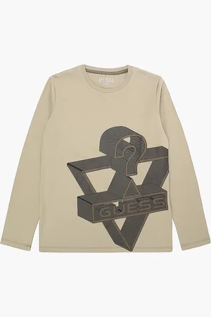 Guess Logo Long Sleeve Tshirt for Boys | The Deal Outlet