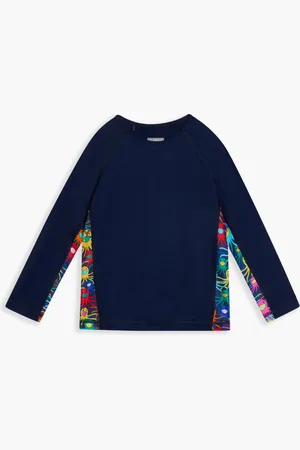 Vilebrequin Goofy Rashguard Bleu Marine Su22 | The Deal Outlet