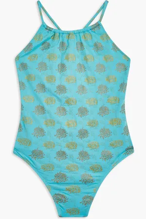 Vilebrequin Gazette Maillot De Bain Bleu Lazuli Su22 for Girls | The Deal Outlet