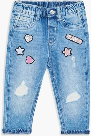 Guess Denim Mom High Rise Pants for Girls | The Deal Outlet