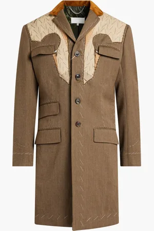 Maison Margiela Browns Coat for Men | The Deal Outlet