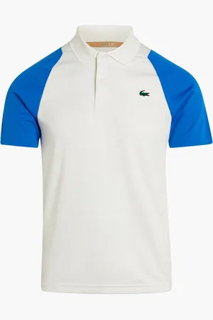 Lacoste Short Sleeved Ribbed Collar Shirt for Men | The Deal Outlet