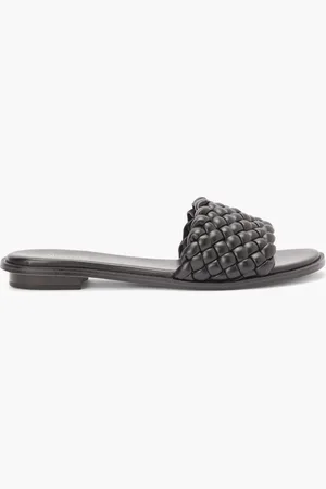Michael Kors Deanna Braid Slide for Women | The Deal Outlet