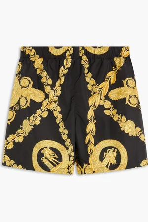 VERSACE Swim Shorts Nylon Giada Placed Heritage Print for Kids | The Deal Outlet