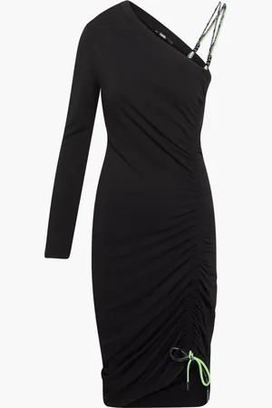 Karl Lagerfeld Cord Detail Jersey Dress for Women | The Deal Outlet