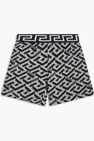 VERSACE Bb Short Ao Jersey Greca for Kids | The Deal Outlet