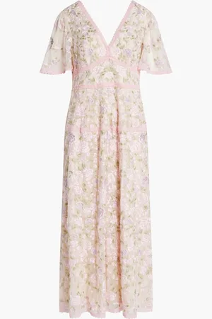 Needle & Thread Lavender Rose Ankle Gown for Kids | The Deal Outlet