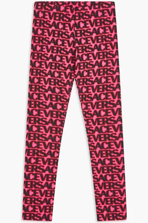 VERSACE Leggings On Repeat Kids Jersey for Kids | The Deal Outlet