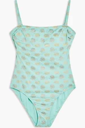 Vilebrequin Facette Maillot De Bain Bleu Lazuli Su22 for Women | The Deal Outlet