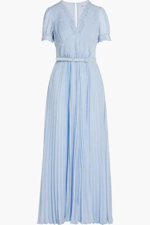 Self-Portrait Chiffon Maxi Dress for Women | The Deal Outlet