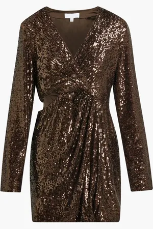 Simkhai Conrad Hammered Sequins Blazer Mini Dress for Women | The Deal Outlet
