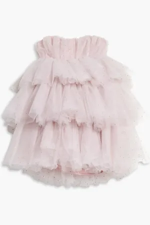 ROTATE Crystal Tullie Ruffle Dress for Women | The Deal Outlet