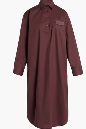 REMAIN Birger Christensen Cotton Poplin Shirt Dress for Women | The Deal Outlet