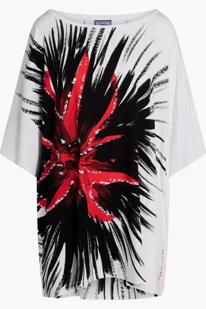 Vilebrequin Fiorella Su23 Cover-up Blanc for Women | The Deal Outlet