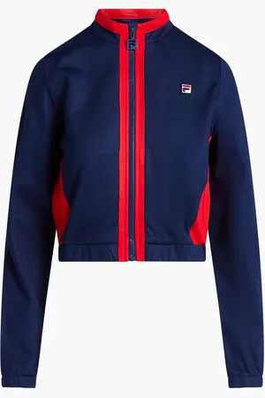 Fila Colour Block Zip Through Track Jacket for Women | The Deal Outlet