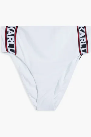 Karl Lagerfeld Elongated Logo High Bottoms for Women | The Deal Outlet