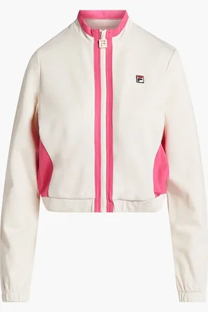 Fila Colour Block Zip Through Track Jacket for Women | The Deal Outlet