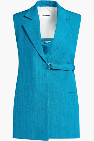 Jil Sander Vest 10 Tm Fluid Silk And Viscose for Women | The Deal Outlet