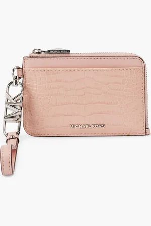 Michael Kors Empire Sm Hlf Zip Conv Card Case for Women | The Deal Outlet