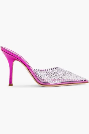 PARIS TEXAS Holly Huda Pvc Mule for Women | The Deal Outlet