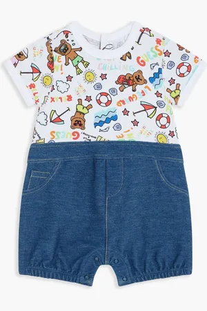 Guess Mixed Fabric Shortie | The Deal Outlet