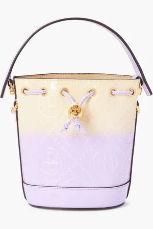 Tory Burch T Monogram Dip Dye Mini Bucket Bag for Women | The Deal Outlet