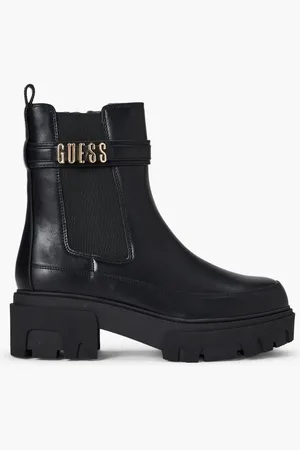 Guess Yelma Logo Hardware Boots for Women | The Deal Outlet
