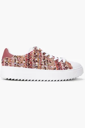 Guess Denesa Tweed Sneakers for Women | The Deal Outlet