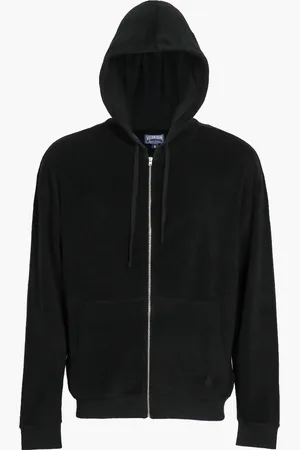 Vilebrequin Solid Terry Hoodie Sweatshirt for Men | The Deal Outlet