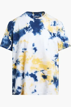 Vilebrequin Tareck Hs23 Tee Shirt Bleu Marine for Men | The Deal Outlet