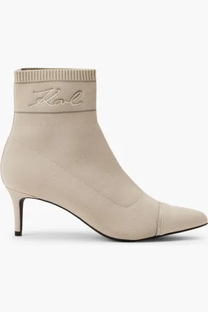 Karl Lagerfeld Pandara Mid Signia Ankle Boot for Women | The Deal Outlet