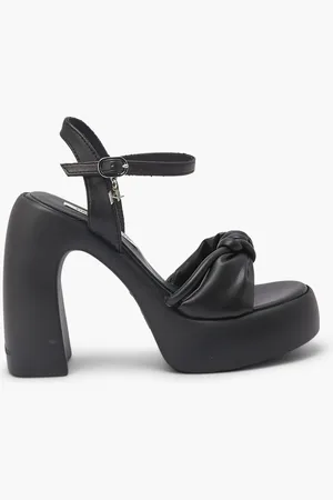 Karl Lagerfeld Astragon Hi Buckle Strap Sandal for Women | The Deal Outlet