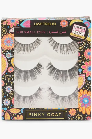 Pinky Goat Lash Trio 3 (packs) for Women | The Deal Outlet