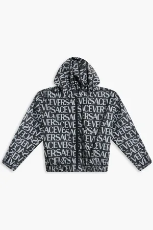 VERSACE Blouson On Repeat Kids Reflector Nylon for Boys | The Deal Outlet
