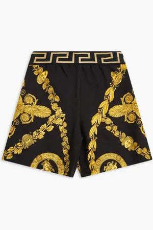 VERSACE Short Maschera Baroque Kids Fleece for Boys | The Deal Outlet