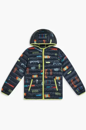 Guess Unisex Padded Ls Jacket | The Deal Outlet