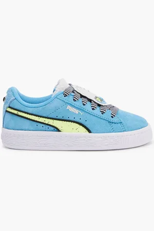 PUMA Suede Trolls Ps Team Light -fizzy Li for Boys | The Deal Outlet