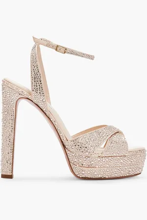 Aquazzura Divine Crystal Sandal Plateau 130 for Women | The Deal Outlet