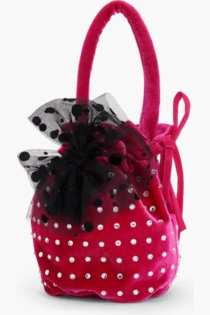 MONNALISA Borsa Sacchetto Velvet for Girls | The Deal Outlet