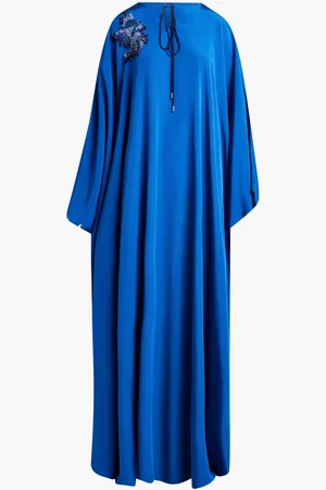 SHATHA ESSA Ombre Fish Kaftan for Women | The Deal Outlet