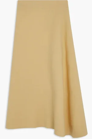 Jil Sander Skirt Double Face Merino Cashmere for Women | The Deal Outlet